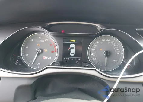 2013 Audi S4 3.0T Premium Plus from USA, damaged, VIN WAUBGAFL7DA135291